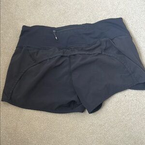 Lululemon Women's Black Athletic Shorts